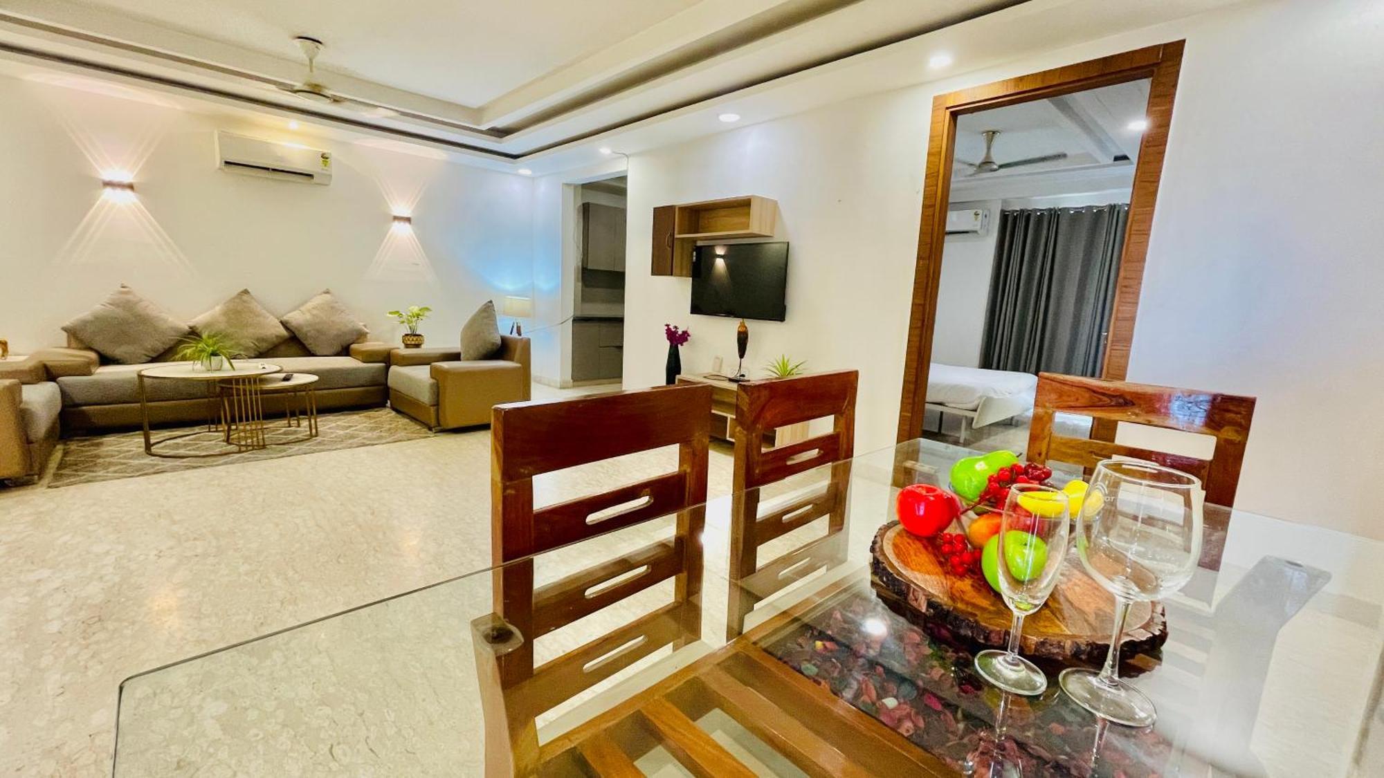 Bedchambers Serviced Apartments, Ardee City Gurgaon Esterno foto